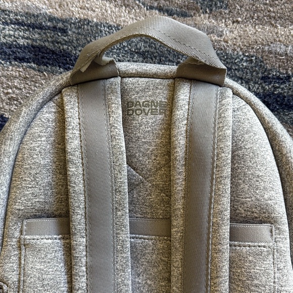 Dagne Dover Medium Dakota Neoprene Backpack in Heather Grey - Picture 6 of 9